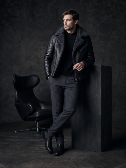 Bramwell Shearling Trim Vest